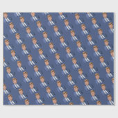 Das Geschenk der JFK Geschenkpapier (Flach)