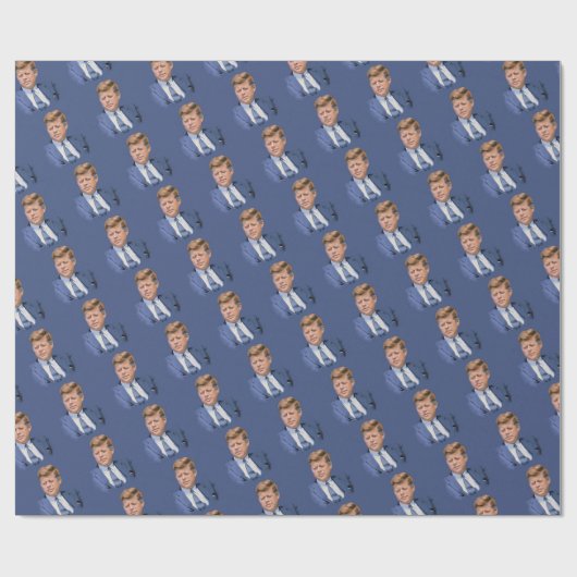 Das Geschenk der JFK Geschenkpapier (Flach)