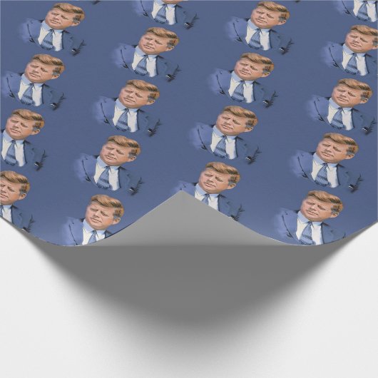 Das Geschenk der JFK Geschenkpapier (Ecke)