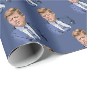 Das Geschenk der JFK Geschenkpapier (Rolleneckpunkt)