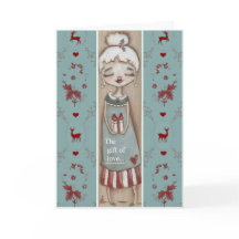 Das Geschenk der Liebe - Weihnachtskarte