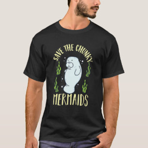 Das Geschenk der Niedlichen Manatees von Chunky Me T-Shirt