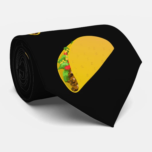Das Geschenk der Taco-Krawatten-Männer Krawatte (Gerollt)