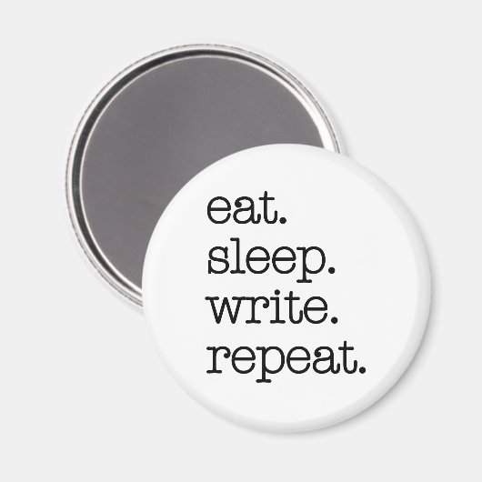 Das Geschenk des Autors im Writer-Journal Magnet (Vorderseite/Rückseite)