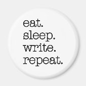 Das Geschenk des Autors im Writer-Journal Magnet (Vorne)