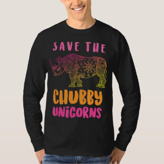 Das Geschenk des Besitzers von Chubby Unicorns ger T-Shirt