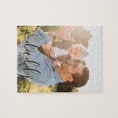 Das Geschenk des besten Papa je Individuelle Name  Puzzle (Horizontal)