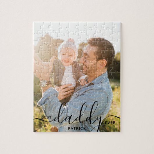 Das Geschenk des besten Papa je Individuelle Name  Puzzle (Vertikal)