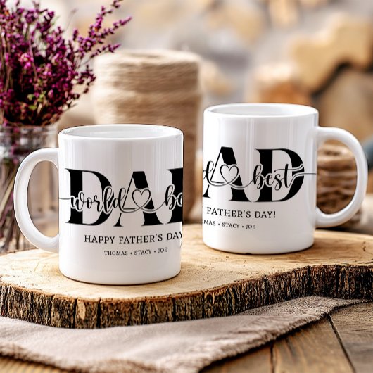 Das Geschenk des besten Vaters der Welt Kaffeetasse