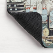 Das Geschenk des Flottenadmiral-Perrys einer Mousepad (Ecke)