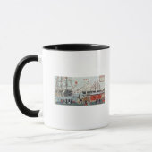 Das Geschenk des Flottenadmiral-Perrys einer Tasse (Links)