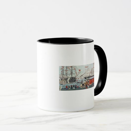Das Geschenk des Flottenadmiral-Perrys einer Tasse (VorderseiteRechts)