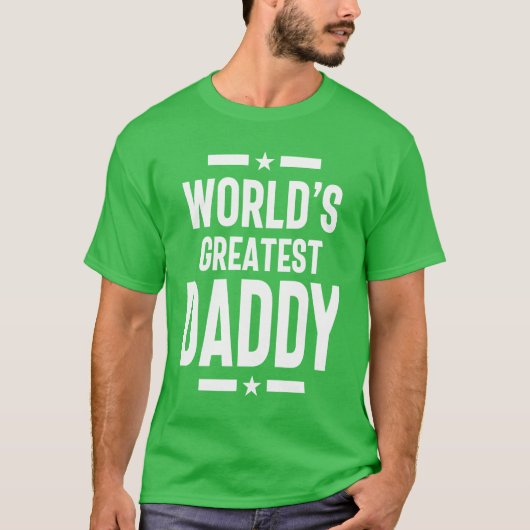 Das Geschenk des größten Vaters der Mens-Welt T-Shirt (Vorderseite)
