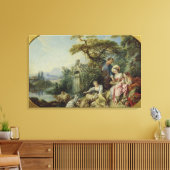 Das Geschenk des Hirten oder das Nest Leinwanddruck (Insitu (Wohnzimmer))