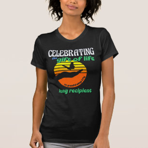 Das Geschenk des Lebens Lung Transplant feiern T-Shirt