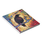 Das Geschenk des Raven Notizblock (angewinkelt)