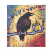 Das Geschenk des Raven Notizblock (Vorderseite)