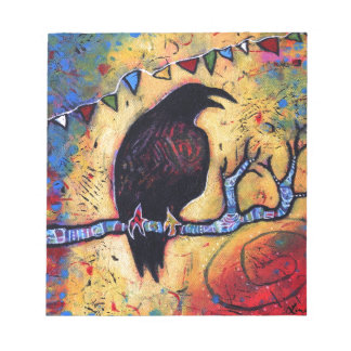 Das Geschenk des Raven Notizblock