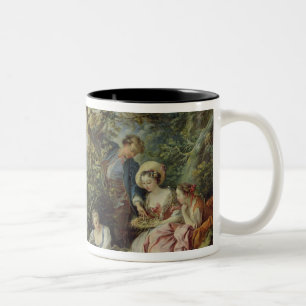 Das Geschenk des Schäfers oder, das Nest Zweifarbige Tasse