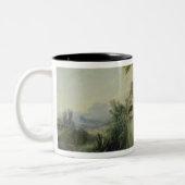 Das Geschenk des Schäfers oder, das Nest Zweifarbige Tasse (Links)