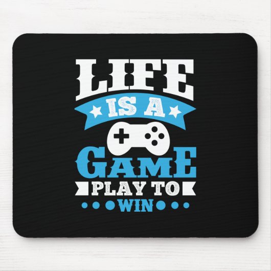 Das Geschenk des Spielers ist ein Spiel Mousepad (Vorne)