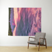 Das Geschenk einer Abend-Rose Wandteppich (Beispiel (Horizontal))