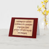 Das Geschenk Karte (Gelbe Blume)