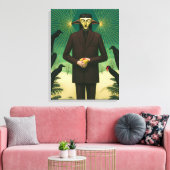 Das Geschenk Leinwanddruck (Insitu (Wohnzimmer))