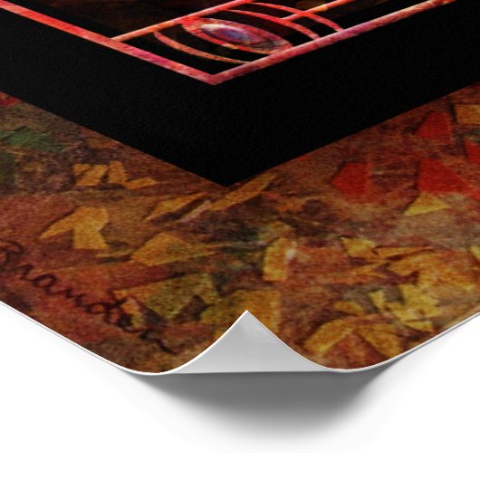 Das Geschenk Poster (Ecke)