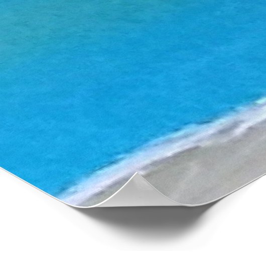 Das Geschenk Poster (Ecke)