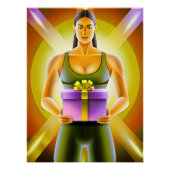 Das Geschenk Poster (Vorderseite)