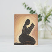 Das Geschenk Postkarte (Stehend Vorderseite)