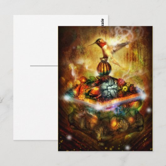 Das Geschenk Postkarte (Vorne/Hinten)