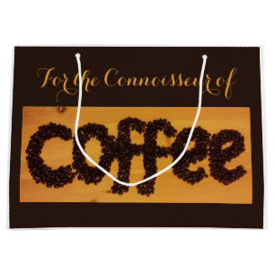 Das Geschenk-Tasche des Kaffee-Liebhabers durch Große Geschenktüte
