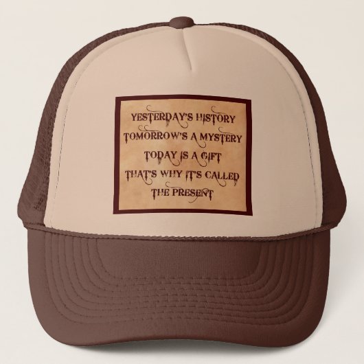 Das Geschenk Truckerkappe (Vorderseite)
