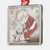 Das Geschenk von Güte - Verzierung Silbernes Ornament (Links)