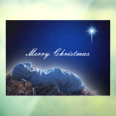 Das Geschenk von Weihnachten  Fensteraufkleber (Blatt 3)