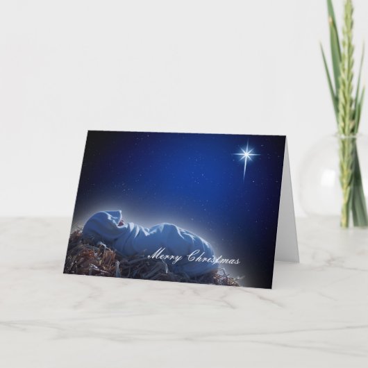 Das Geschenk von Weihnachten Karte (Vorderseite)