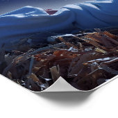 Das Geschenk von Weihnachten Poster (Ecke)