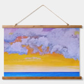 Das Geschenk Wandteppich Mit Holzrahmen (Vorderseite 2)