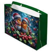 Das Geschenktüte der Weihnachtssänger (Rückseite Schrägansicht)