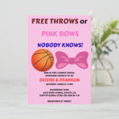 Das Geschlecht der Freien Pfeile oder rosa Bögen o Einladung (Stehend Vorderseite)