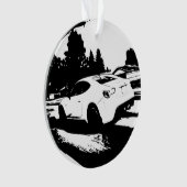 Das geschossene Rollen des Scions-FR-S - addieren Ornament (Vorderseite)