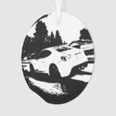Das geschossene Rollen des Scions-FR-S - addieren Ornament (Vorderseite)