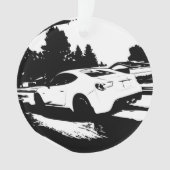 Das geschossene Rollen des Scions-FR-S - addieren Ornament (Vorderseite)