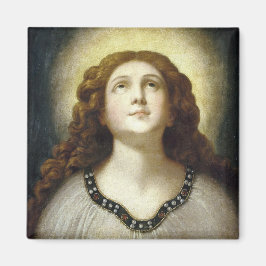 Das gesegnete Soul (Angelic Young Religious Woman) Magnet