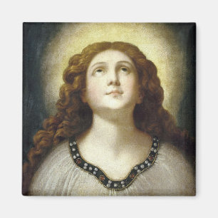 Das gesegnete Soul (Angelic Young Religious Woman) Magnet