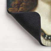 Das gesegnete Soul (Angelic Young Religious Woman) Mousepad (Ecke)