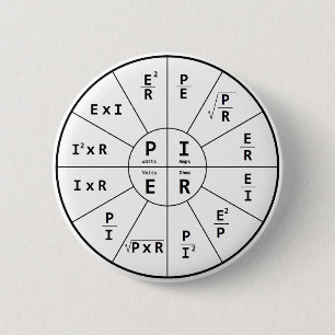 Das Gesetz des Ohms für DC Button