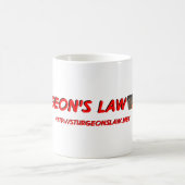 Das Gesetz des Störs - Titel-Tasse Kaffeetasse (Mittel)